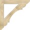 Ekena Millwork Olympic Slat Rough Sawn Bracket, Douglas Fir, 4"W x 32"D x 32"H BKT04X32X32OLY06RDF - alternate 4